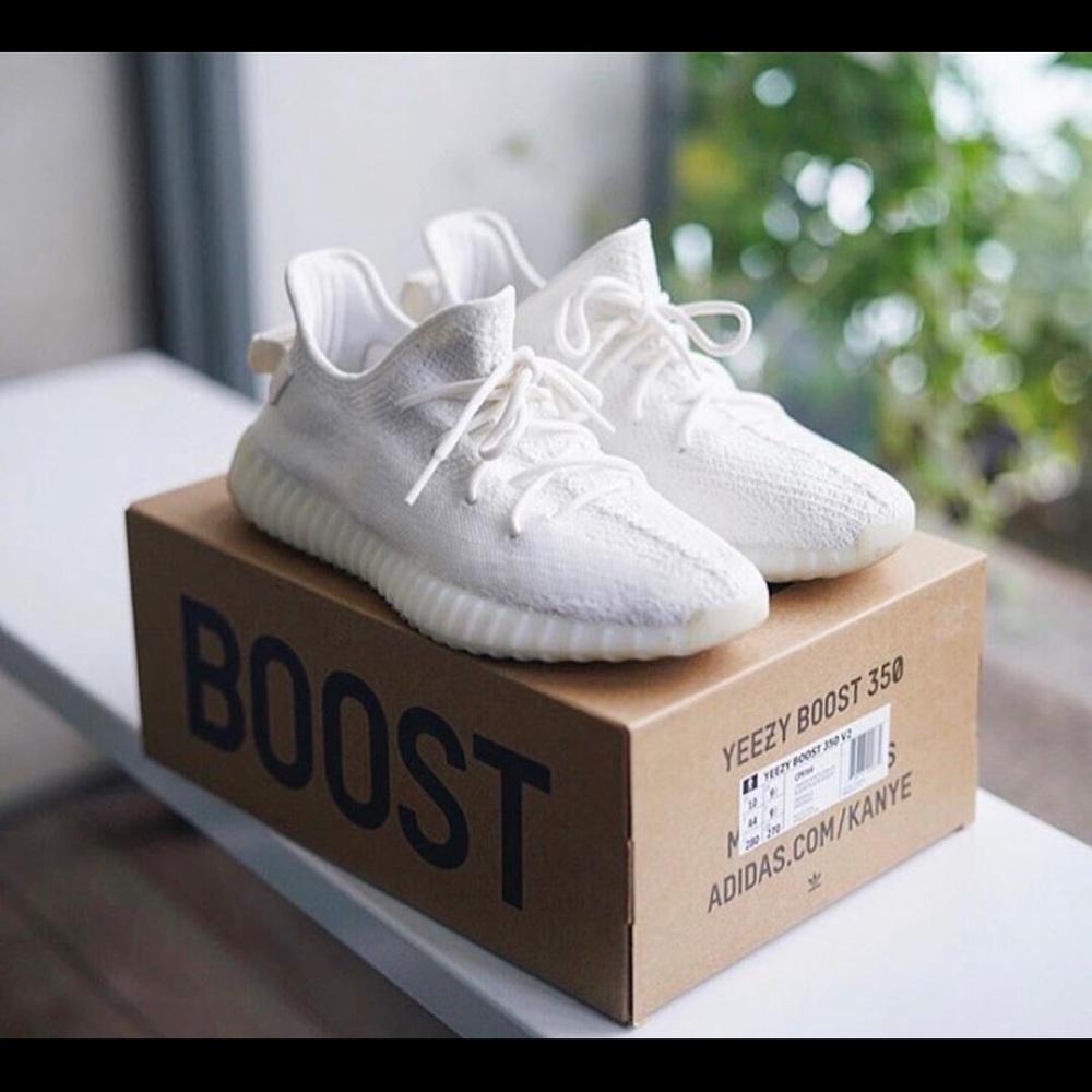 Yeezy triple white!